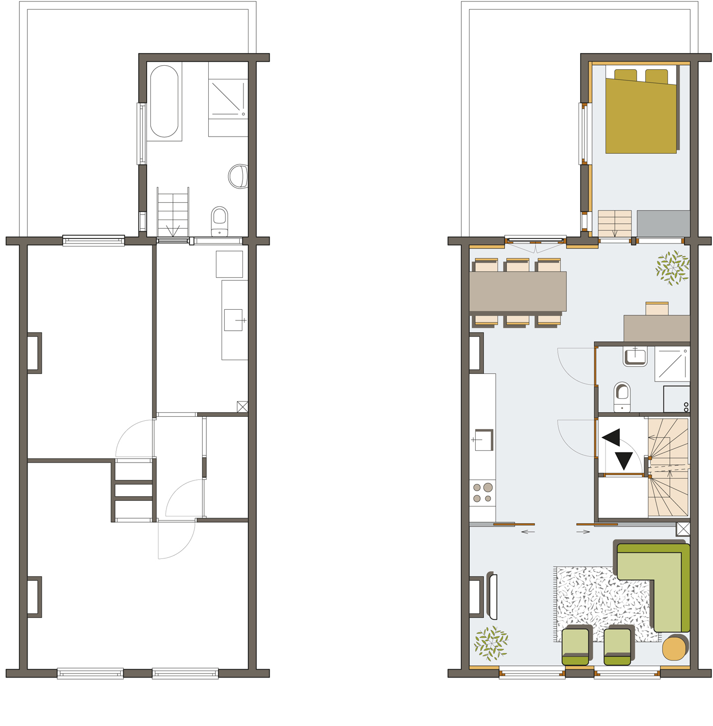 appartement 1e verdieping